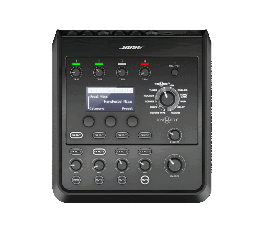 Bose T4S ToneMatch Mixer view 1